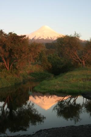 Der Vulkan Osorno